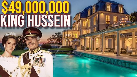 Inside $49,000,000 King Hussain former USA Mega Mansion