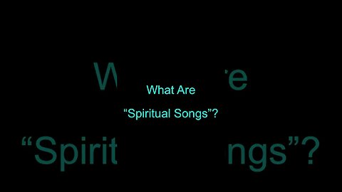 Spiritual Songs #shorts