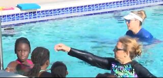 St Lucie Sheriff's Office teaches children to swim ahead of summer season
