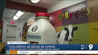 The Children's Museum reopens after year-long closure
