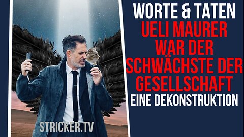 Ueli Maurer gehörte "zu den Schwächsten der Gesellschaft". Eine Dekonstruktion mit Nicolas Rimoldi