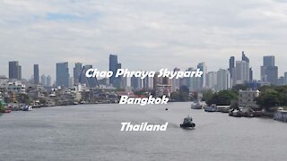 Chao Phraya Skypark in Bangkok, Thailand
