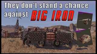 Corvos plink the enemy weapons off | Crossout