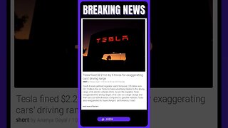 Current Events | Tesla Fined Millions: What Went Wrong? A Deep Dive | #shorts #news