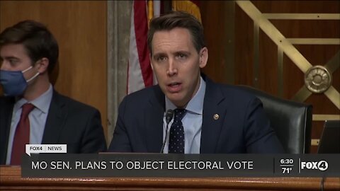 Senator to object electoral vote