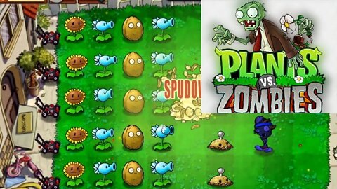 Plants Vs Zombie No Commentary Gameplay. Beginner Part 1-8 | Piso games