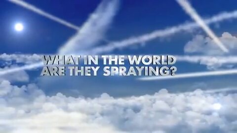 What in the world are they spraying