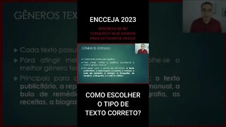 COMO ESCOLHER O TIPO DE TEXTO CORRETO? - #shorts