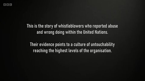 DOCUMENTARY: INSIDE THE UN The Whistleblowers (2022)