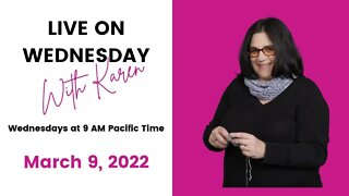 LIVE Wednesday with Karen - March 9, 2022