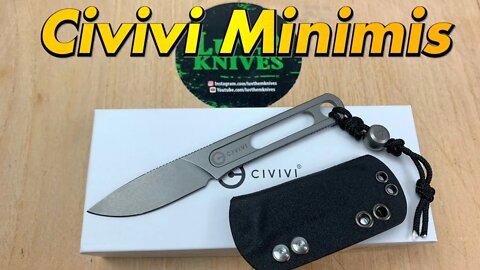 Civivi Minimis the versatile mini fixed blade EDC !