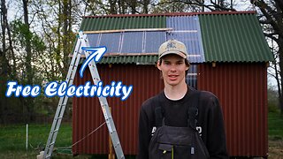 Solar Panels for Animal Tiny House