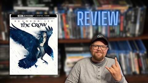 THE CROW (1994) Movie/4K UHD Steelbook - Review