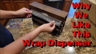 3-in-1 Foil and Plastic Wrap Dispenser with Cutter Review