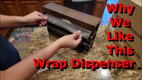 3-in-1 Foil and Plastic Wrap Dispenser with Cutter Review
