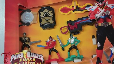 Power Rangers Super Samurai McDonald's Happy Meal Display and Toy Unboxing #powerrangers
