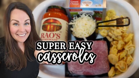 3 QUICK AND EASY CASSEROLE RECIPES | FEEDING THE BYRDS
