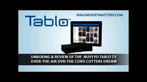Unboxing & Review Of The Nuvyyo Tablo TV Over-The-Air DVR: The Cord Cutters Dream