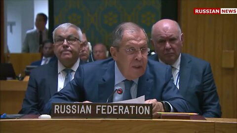 Sergey Lavrov to UN Security Council on Ukraine