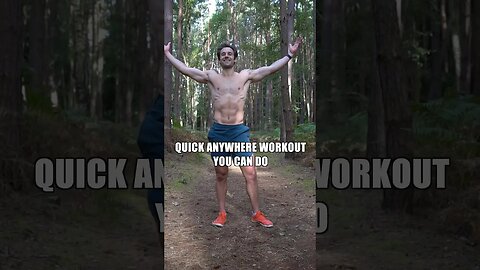 Quick anywhere workout you can do!