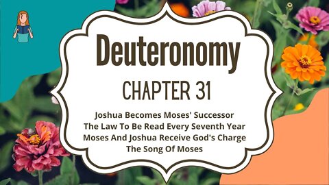 Deuteronomy Chapter 31 | NRSV Bible Reading