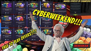 The Best Free To Play Offer For Cyberweekend 2023 in MCOC