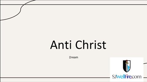Anti Christ Dream whose head is placed on an AI Quantum Computer