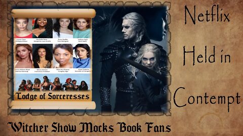 The Witcher Show MOCKS Book Fans | Netflix is Held in CONTEMPT