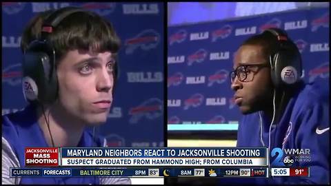 Maryland Neighbors React to Jacksonville Shooting