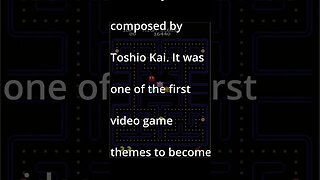 Video Game Music, Interesting Facts - Pac-Man #shorts #youtubeshorts #videogames #videogamemusic