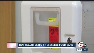 Health clinic opens inside food bank in Indianapolis