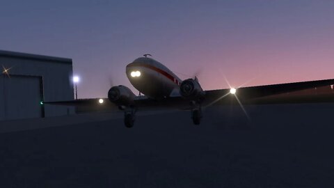 Flying Classic aircraft in VR. The DC3 C47.