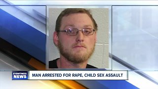 Wellsville man charged with multiple sex crimes, including one against a child