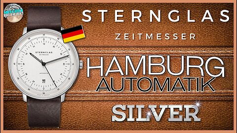 German Made Bauhaus Beauty! | Sternglas Hamburg 50m Automatik Silver Unbox & Review