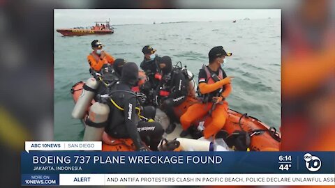 Boeing 737 plane wreckage found