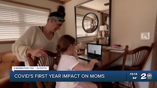 The 1st year impact of COVID-19 on mothers