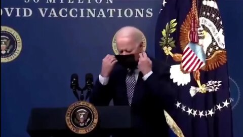 President Joe Biden Shows The Importance of Proper Mask Wearing