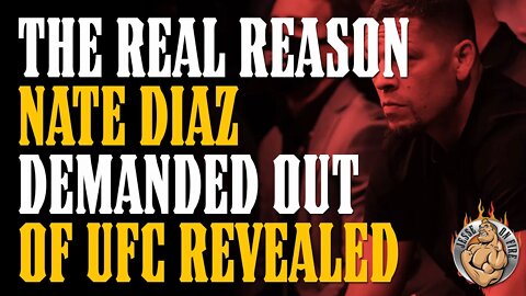 THEY HAD IT COMING!! Nate Diaz Just Demanded OUT of UFC!!!