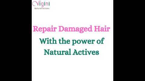 Vigini Damage Repair & Control Nourishing Hair Care Vitalizer Tonic Oil Fall Loss Thinning Control