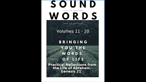 Sound Words, Practical Reflections from the Life of Abraham, Genesis 21