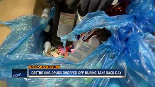 Thousands of pounds of drugs destroyed after Drug Take Back Day
