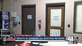 Officials cite 'slow reporting' for Johnson County vote delay