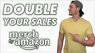 How to DOUBLE Your Amazon Merch Sales (DO THIS!)