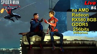 Miles Morales Spider-man - (Dublado e Legendado PTBR), Live na AMD Radeon RX 580 8GB 256bits