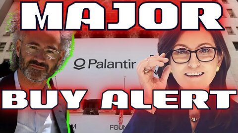 Palantir Stock DID CATHY WOOD JUST SAVE $PLTR Stock | MAJOR BUY ALERT 🚨 #pltrstockprediction