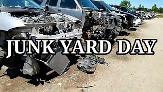 Crashes Everywhere, Lambos in truck flipped, Parts Hunting for the giveaway car.