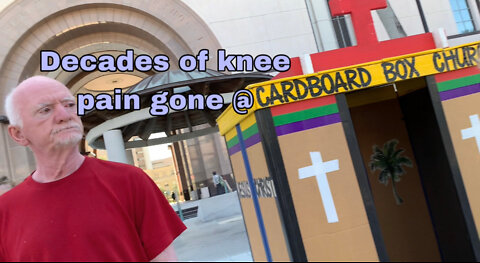 Decades of knee pain gone in seconds