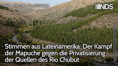 Der Kampf der Mapuche gegen die Privatisierung der Quellen des Río Chubut | Denali DeGraf | NDS