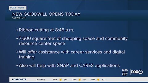 New Goodwill to open in Clewiston