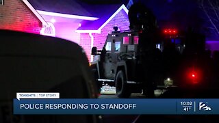 Police respond to standoff in east Broken Arrow
